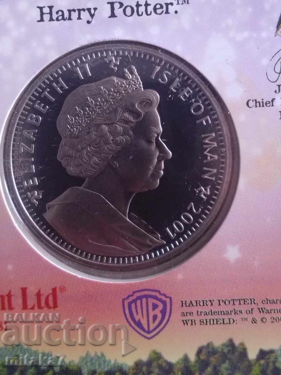 Δημοπρασία 1 Crown 2001, Νήσος του Μαν, Χάρι Πότερ