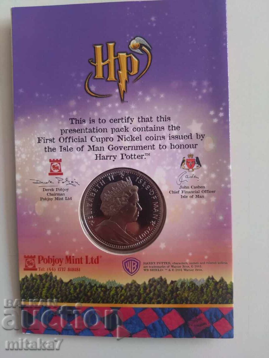 Παράδοση 1 Crown 2001, Νήσος του Μαν, Χάρι Πότερ