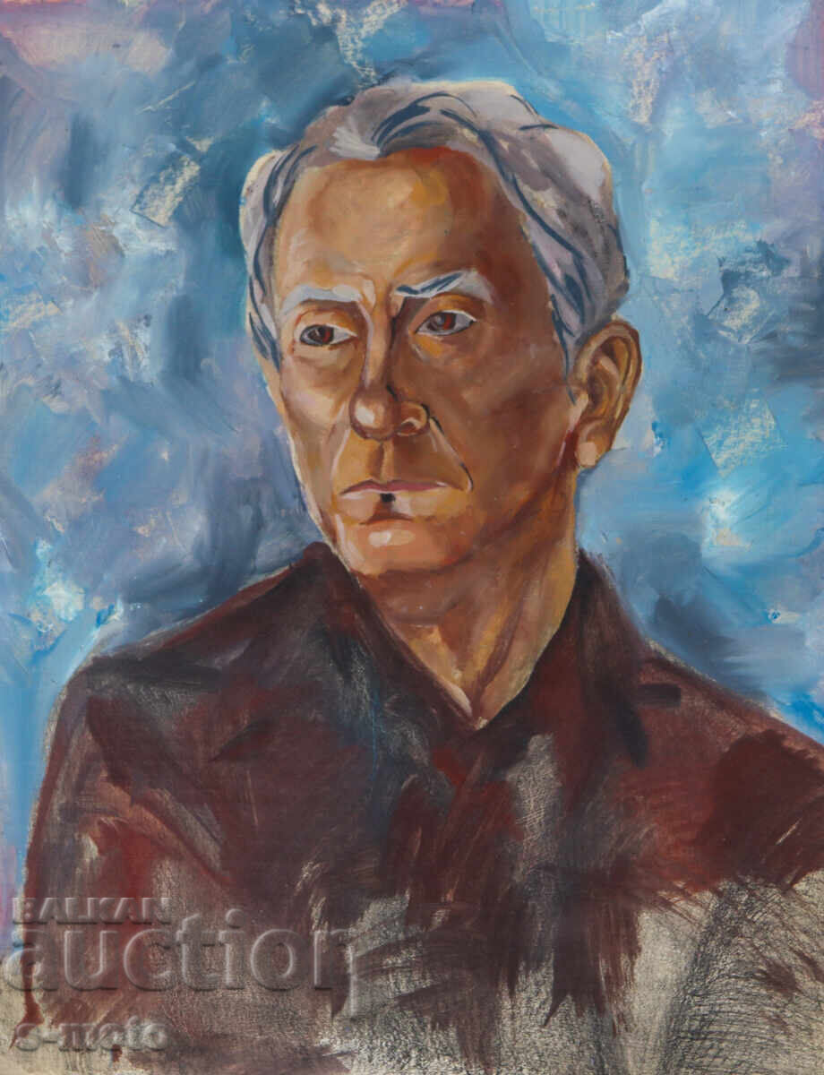 Oil painting portrait