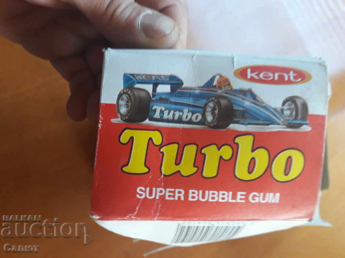 Cutie veche de gumă TURBO