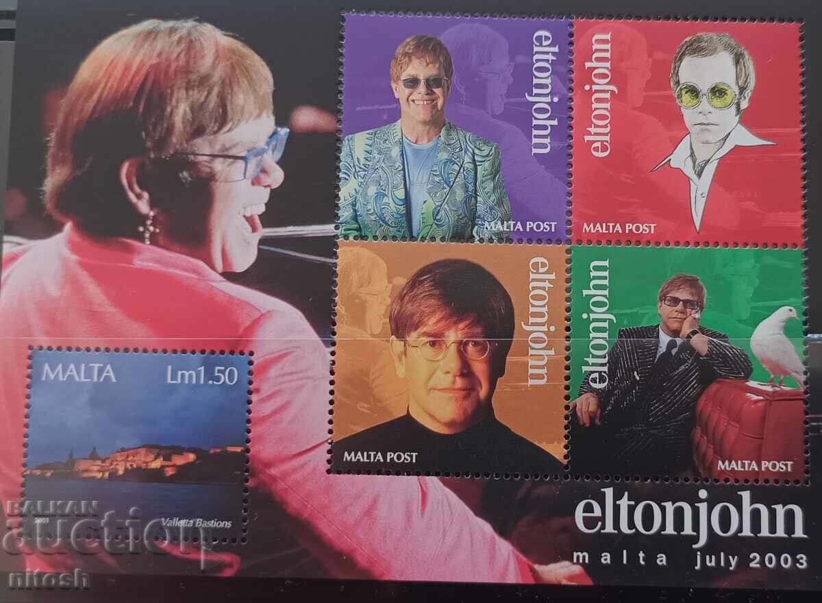 2003 Malta, Elton John