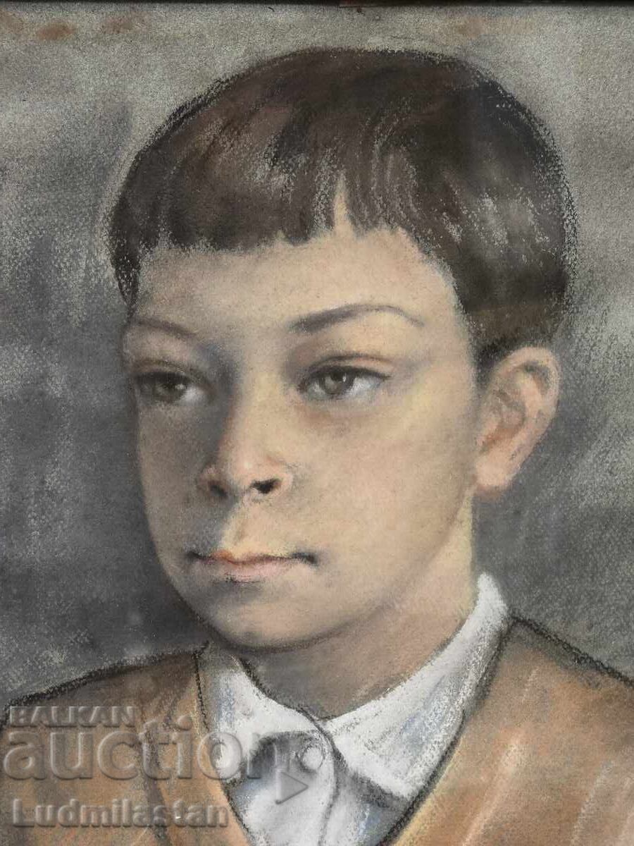 Lyuba Palikarova - Portrait of a little boy 1932 - 7