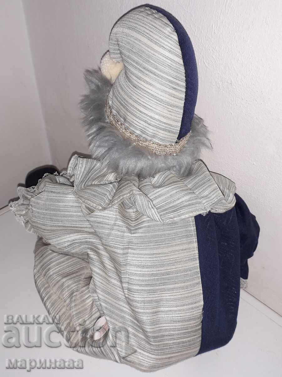 PĂPUȘĂ EXCLUSIVISTĂ. PORȚELAN, TEXTIL. GERMANIA - 7