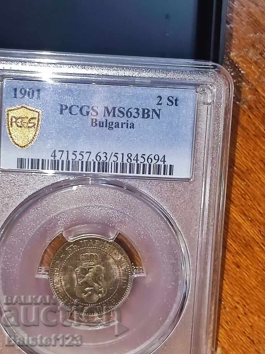 2 St 1901 MS63BN cu preț € 1299.00 | 2540.63 BGN