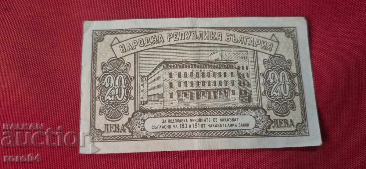 20 LEVA 1950 - 6