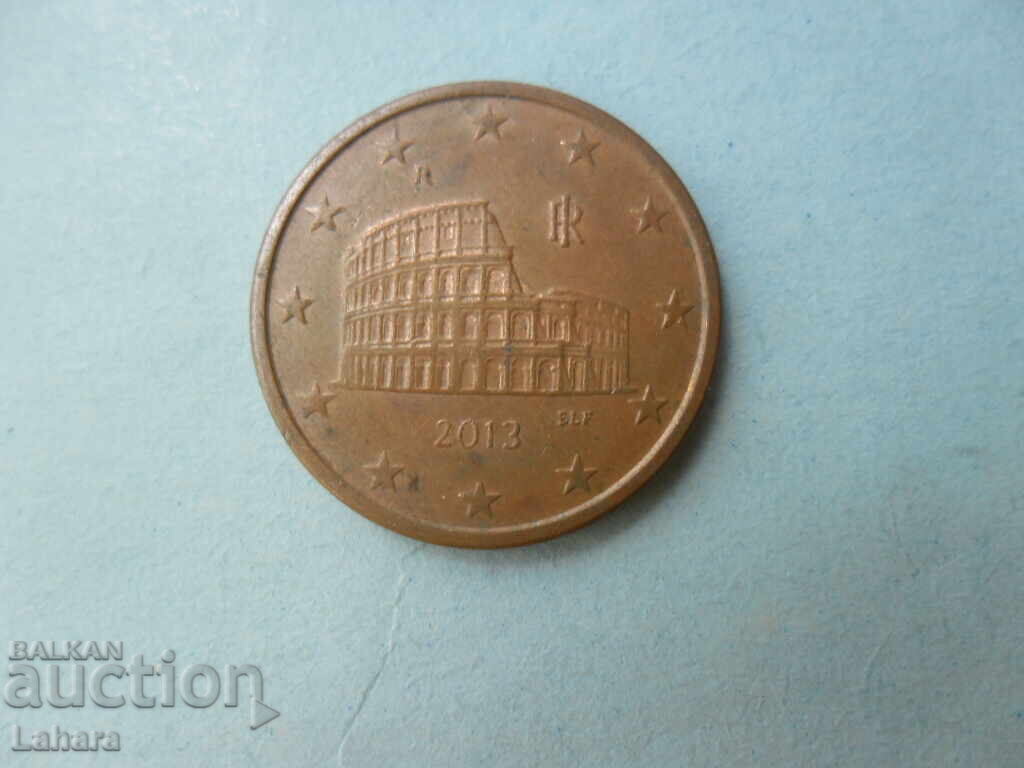 5 евро цента 2013 г. Италия с цена € 0.01 | 0.02 лв. 5 евро цента 2013 г. Италия с цена € 0.01 | 0.02 лв.