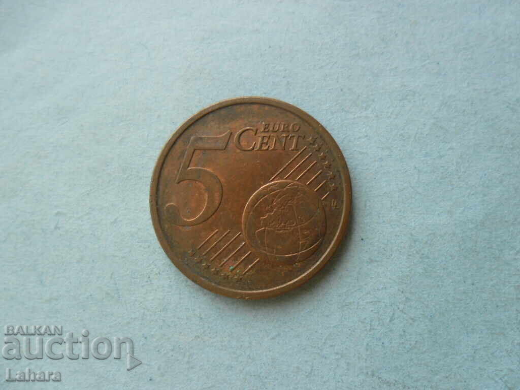 5 евро цента 2012 г. Италия