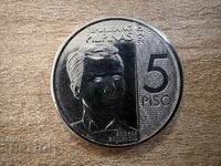 Philippines - 5 pesos (2020) - round