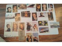 Small cards from the movie Titanic /c