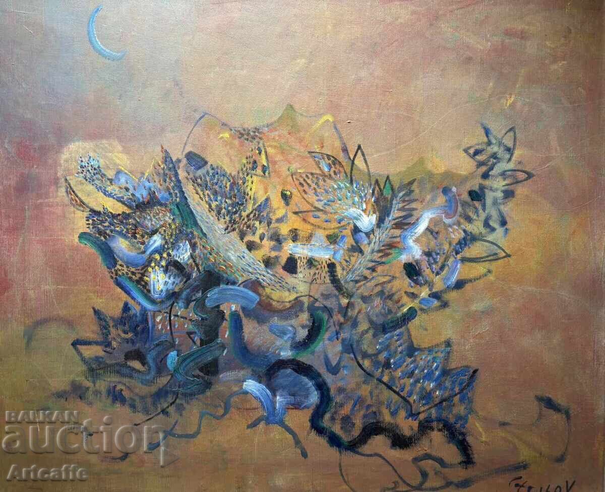 Prof. Stoimen Stoilov - oil on canvas, signed, 90s with price € 4000.00 | 7823.35 BGN