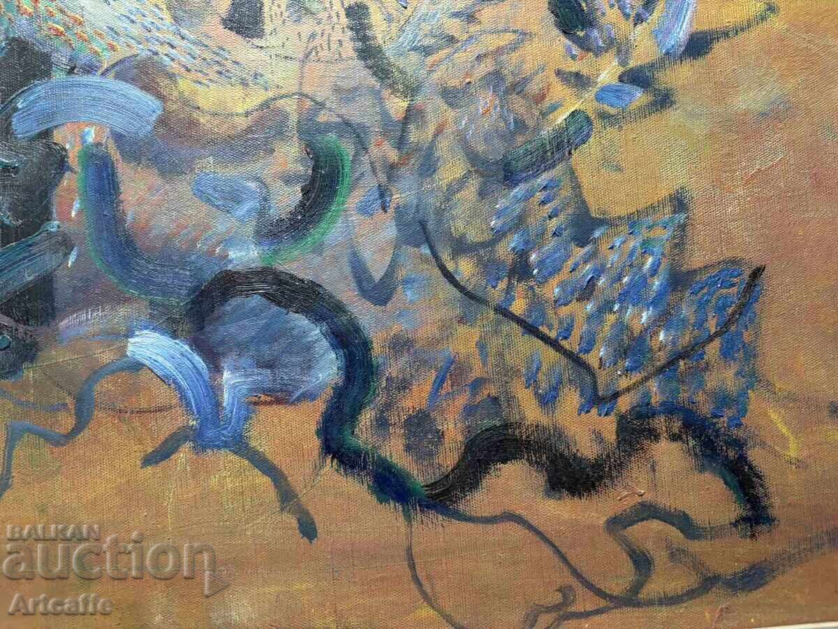 Auction  Prof. Stoimen Stoilov - oil on canvas, signed, 90s