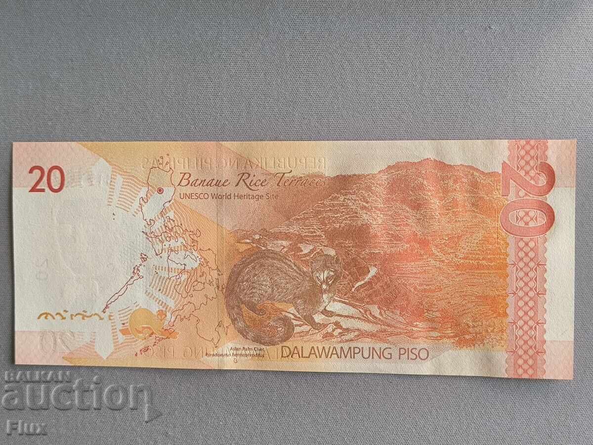 Banknote - Philippines - 20 pesos UNC | 2022 with price € 2.60 | 5.09 BGN