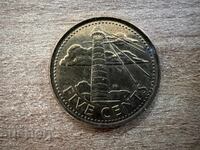Barbados - 5 cenți (2023)