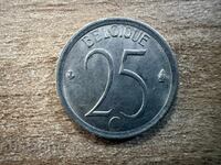 Belgia - 25 centime (1966) - BELGIQUE