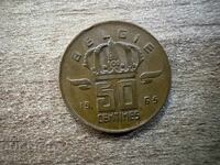 Belgia - 50 centime (1965) - BELGIE