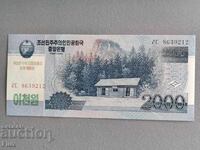 Τραπεζογραμμάτιο - Βόρεια Κορέα - 2000 won UNC | 2008