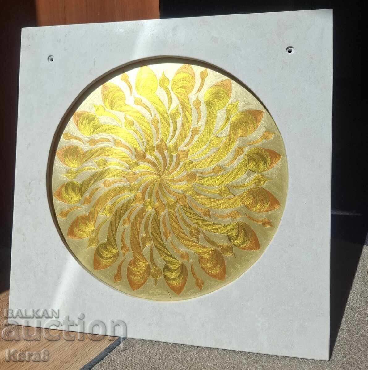 Слънце - мандала / Sun - mandala с цена € 150.00 | 293.38 лв.