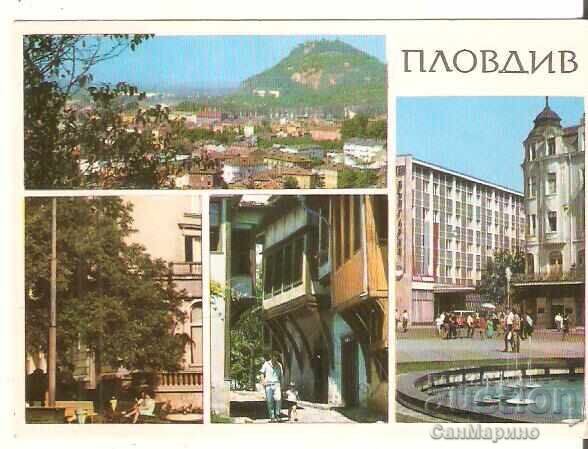 Carte poștală Bulgaria Plovdiv 9*