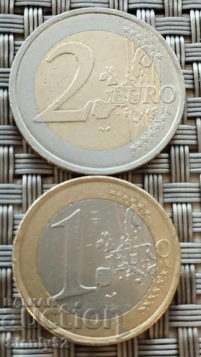 1,2 euro 2001. Franța cu preț € 9.50 | 18.58 BGN 1,2 euro 2001. Franța cu preț € 9.50 | 18.58 BGN