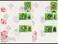 Plicuri prima zi Sport Fotbal Mexic 1986 din Bulgaria