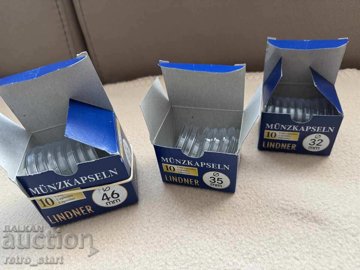 Livrarea Capsule pentru monede, diverse dimensiuni cu lipsuri