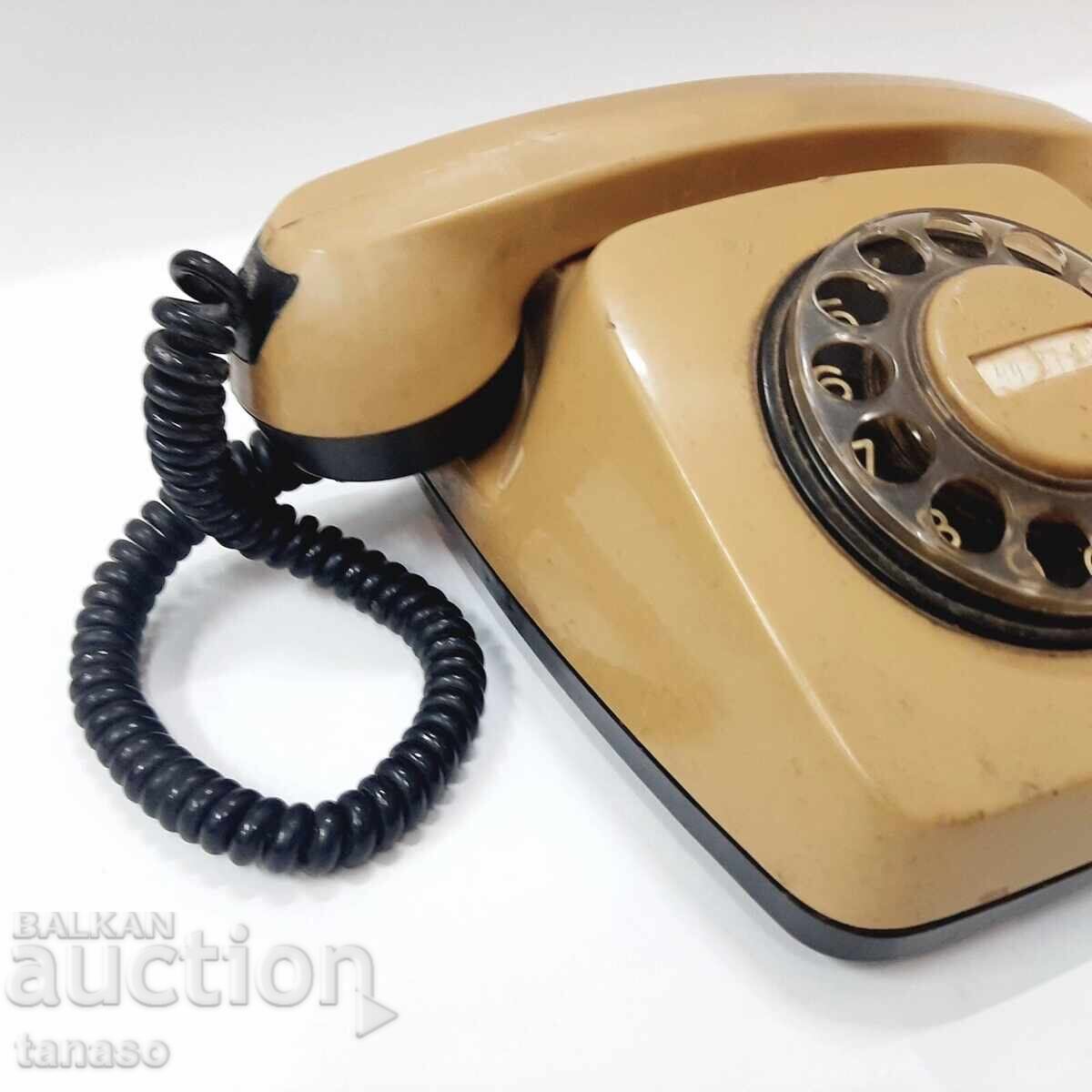 Telefon retro cu disc – funcțional – anii '70, Belogradcik - 6