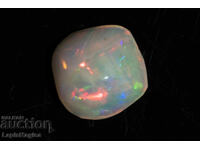 Australian White Opal 0.92ct Cushion Cabochon