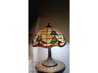 "Tiffany", large and heavy, table lamp