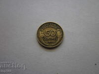 50 ЦЕНТИМЕС ФРАНЦИЯ  1931г.   БЗЦ  !!!