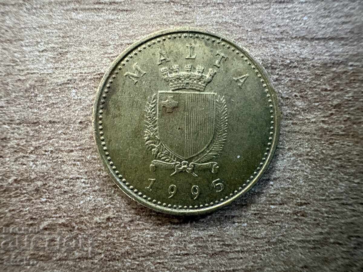Μάλτα - 1 σεντ (1995) με τιμή € 0.10 | 0.20 BGN