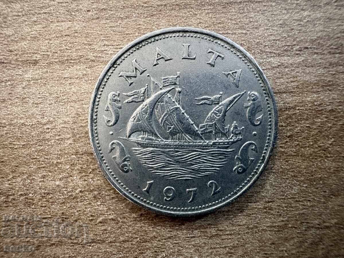 Malta - 10 cenți (1972) cu preț € 0.30 | 0.59 BGN