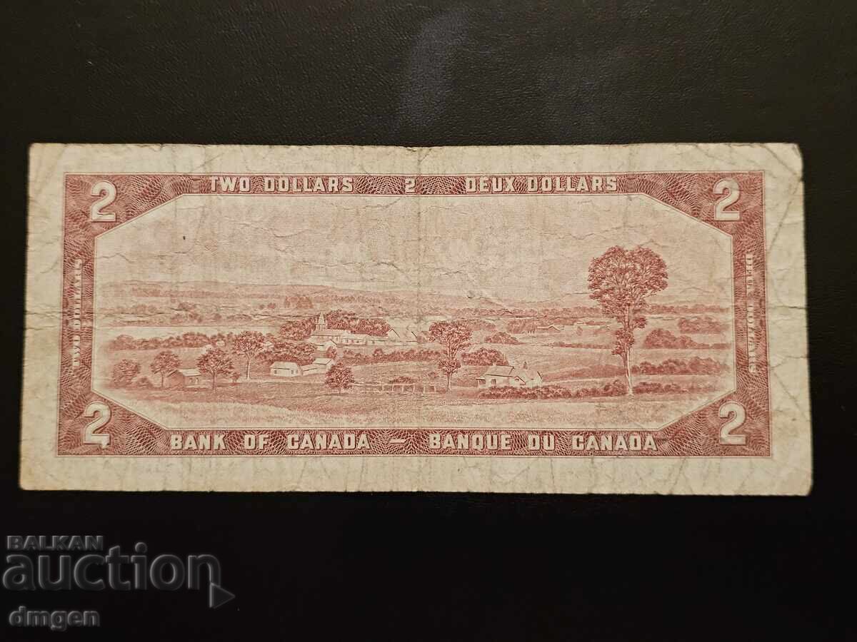2 долара Канада 1954 с цена € 6.00 | 11.74 лв.