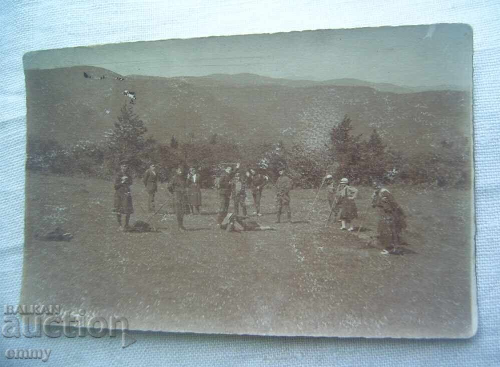 Fotografie veche - excursie la munte Fotografie veche - excursie la munte