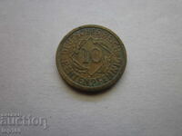 10 REICHSFENNIG 1924 BZC !!!