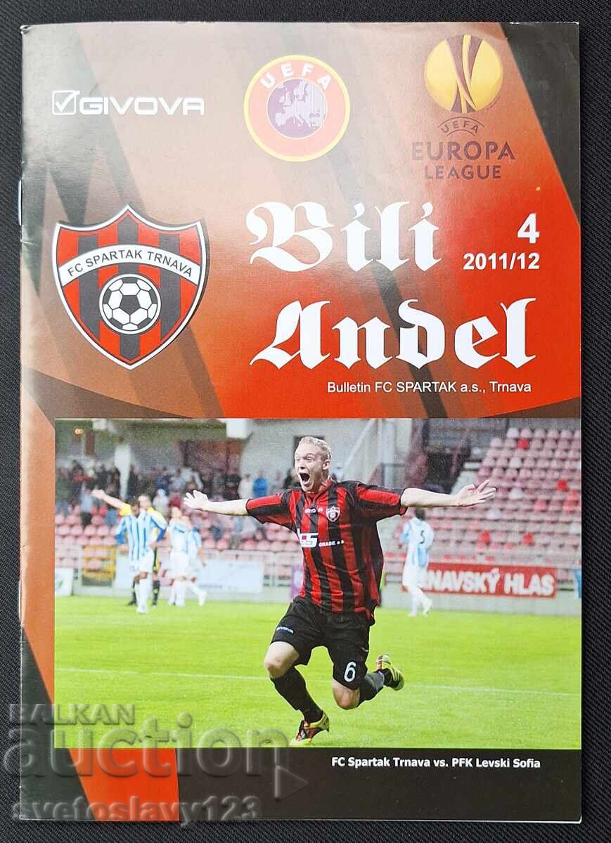 Spartak Trnava - Levski Sofia program