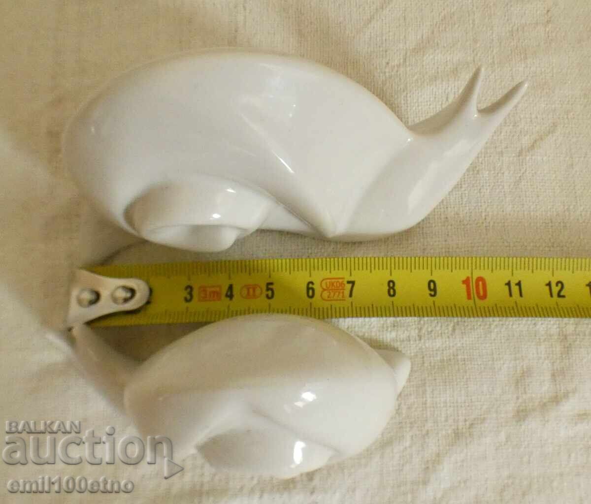 Two rare Snail figurines from the Vidin factory - 6