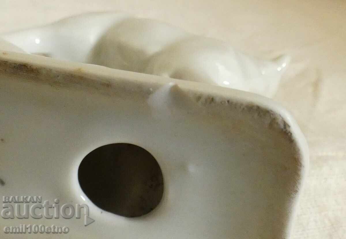 Figurină ied, porțelan vechi bulgăresc, Izida - 6