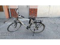 Almost new aluminum men's city bike 28" tires