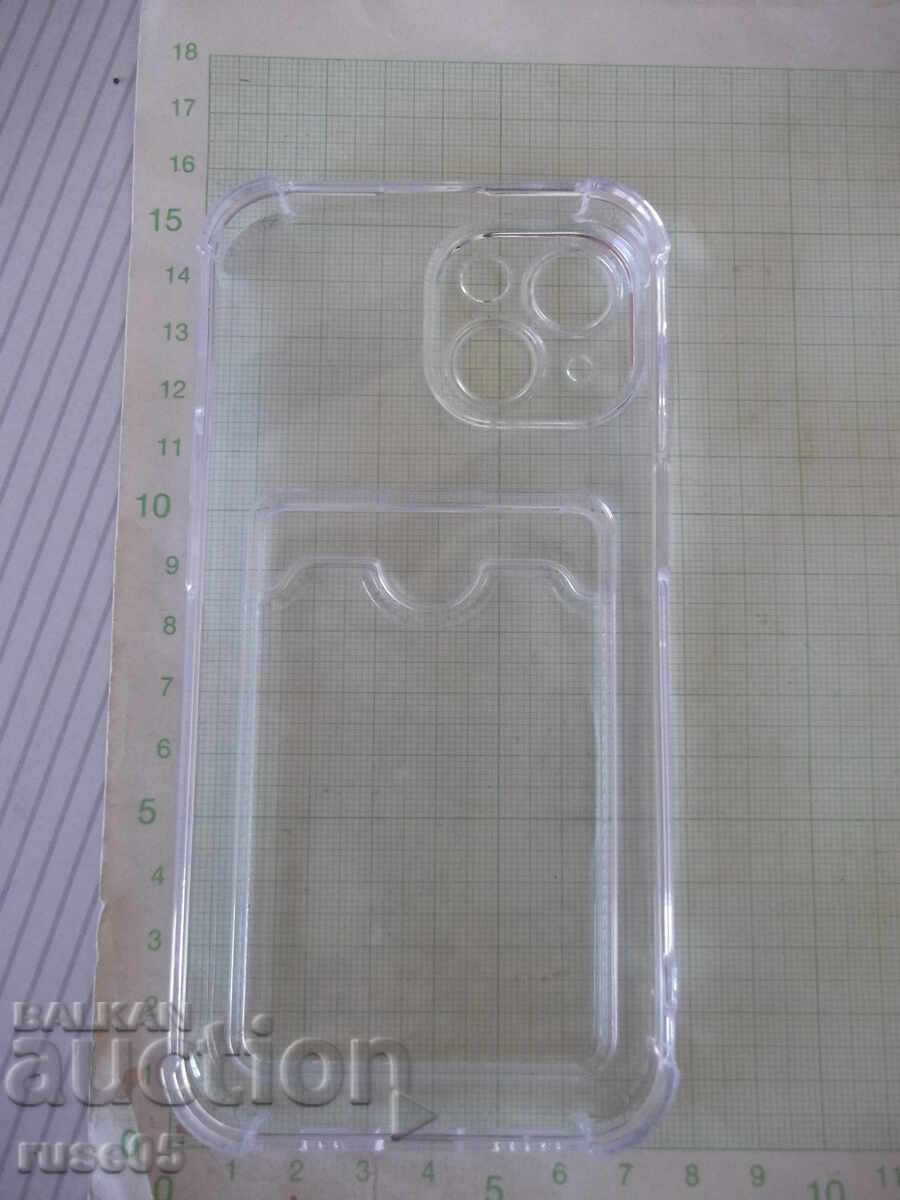 Husă pentru telefon "iPhone 15" transparentă nouă - 5