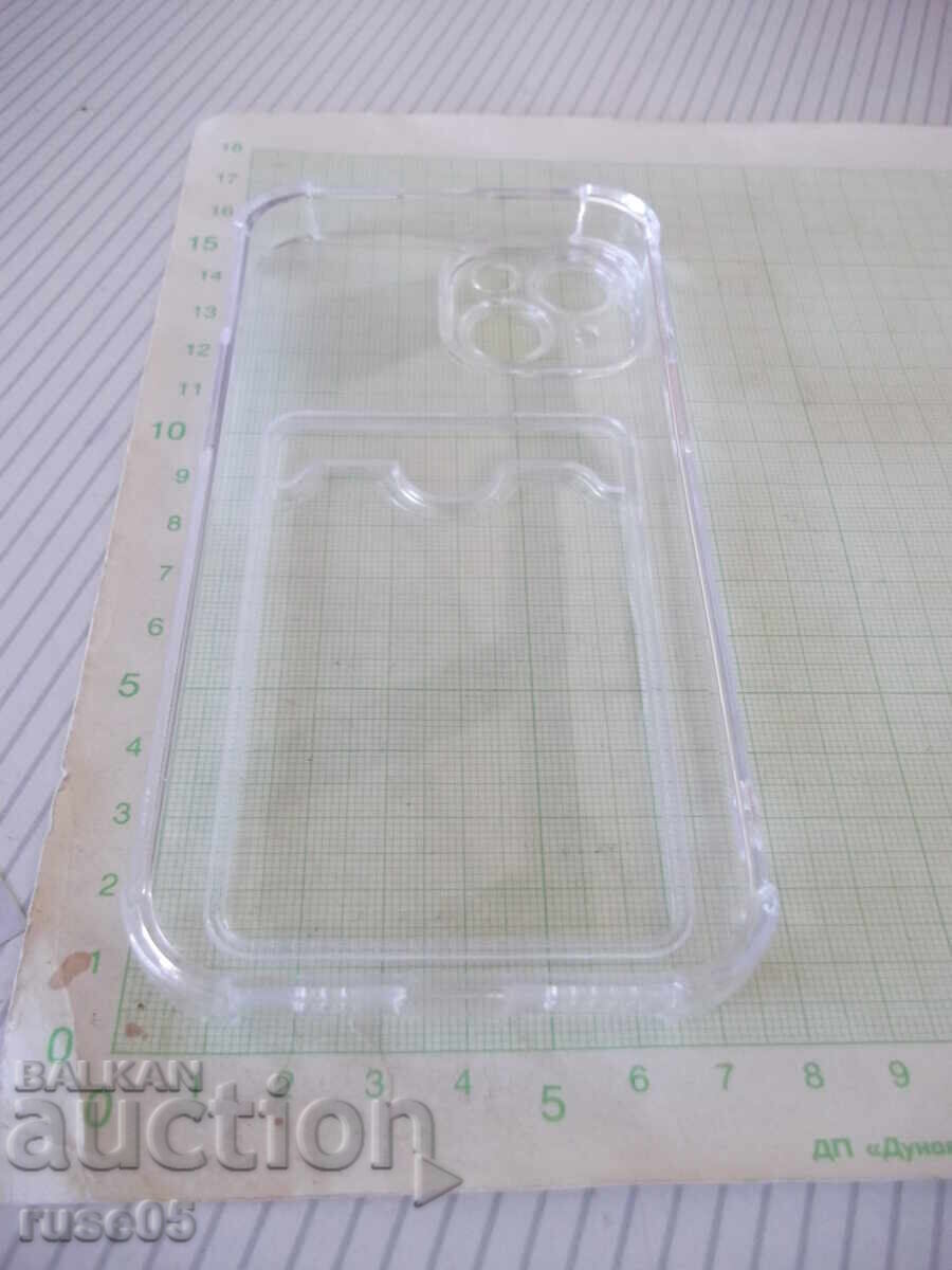 Husă pentru telefon "iPhone 15" transparentă nouă - 7