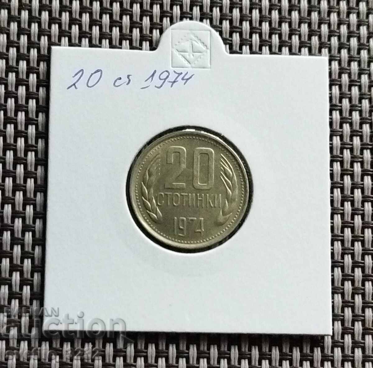 20 de cenți 1974