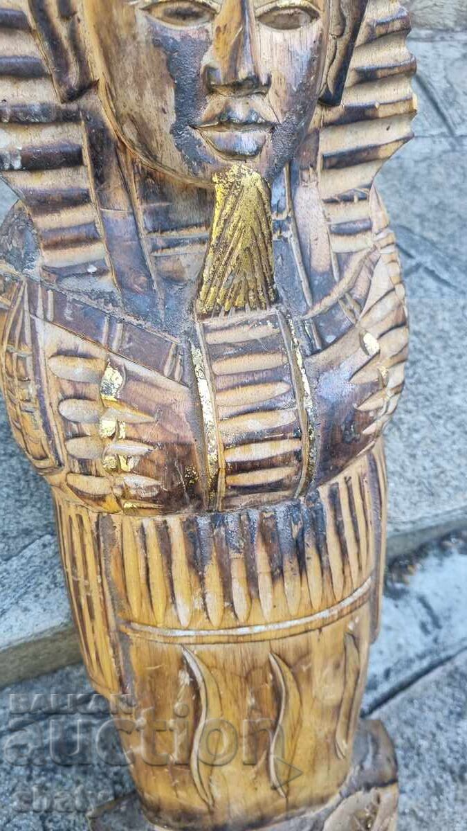 Licitație Statuie din lemn a lui Tutankhamon