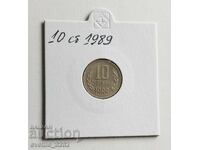 10 cenți 1989