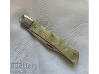 Retro, Small, Folding pocket knife "Hammer and Sickle" V. Tarnovo