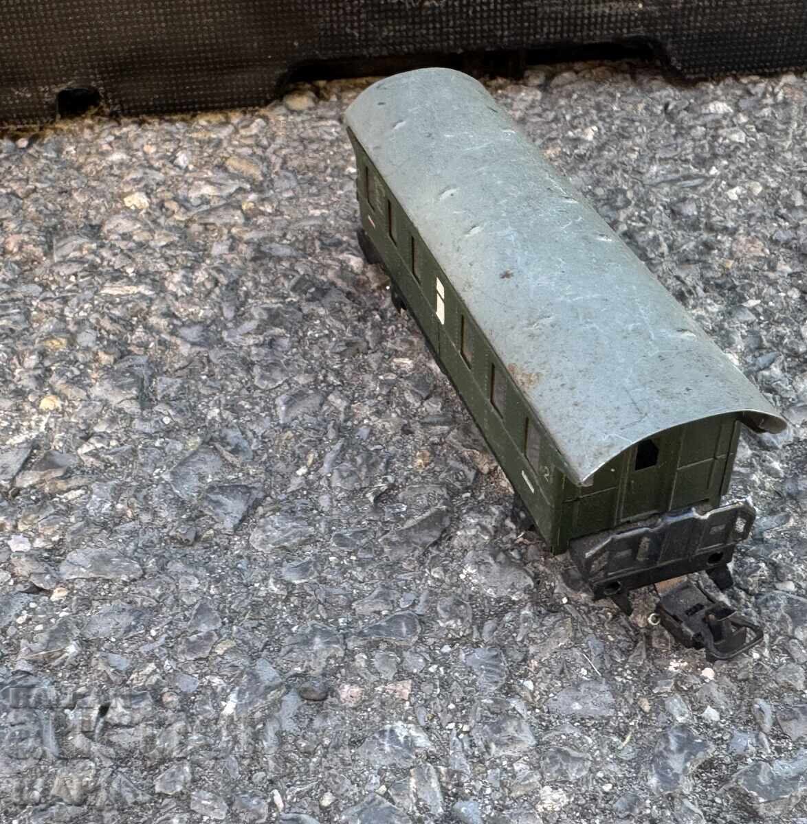 Licitație MARKLIN Veche jucărie germană din metal vagon de pasageri