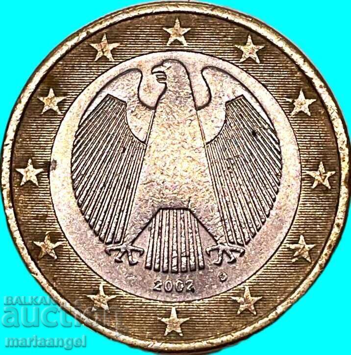 1 Euro 2002 Germany Bimetallic - 7