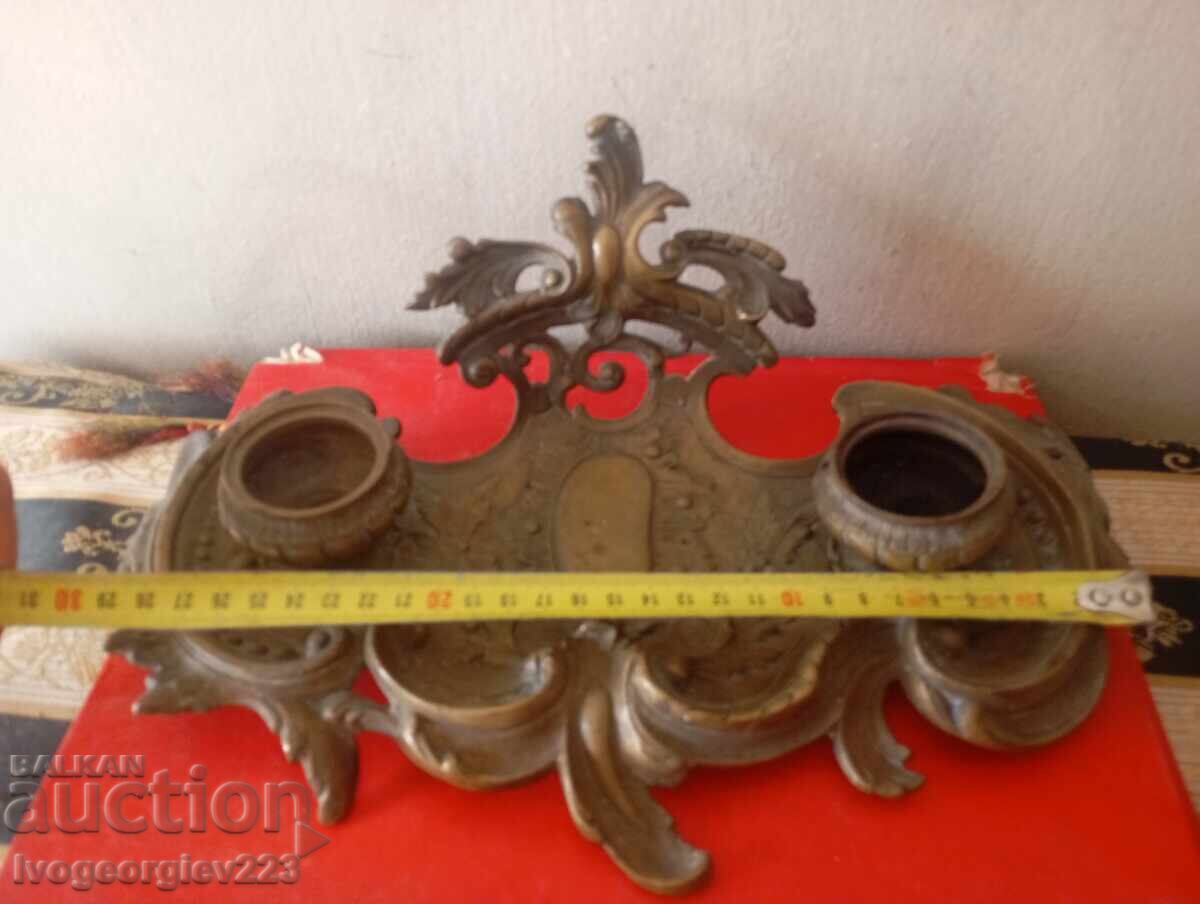 Licitație Călimară din bronz în stil rococo