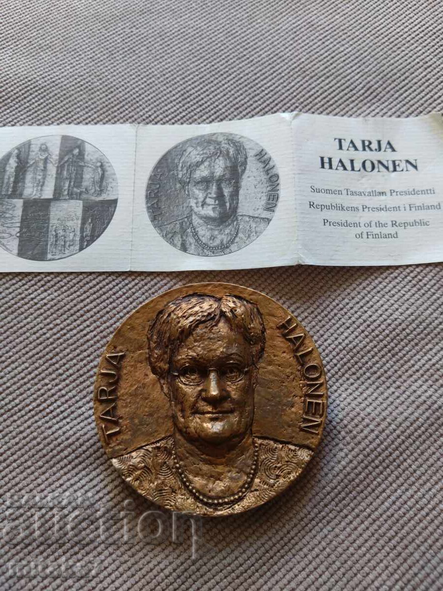 Medalie Tarja Halonen, Președinți, Finlanda