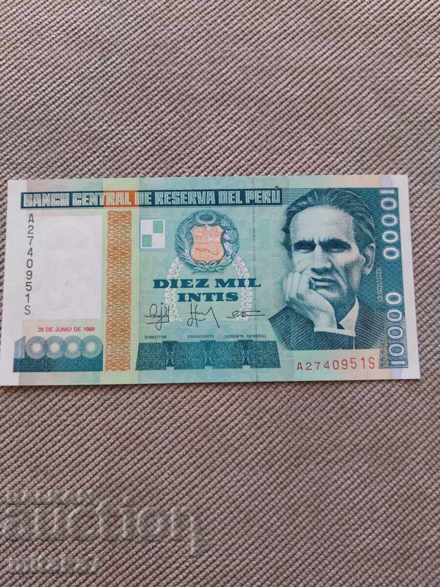 10000 intis 1988, Περού