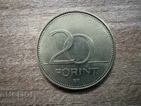 Ungaria - 20 forinți (1993)